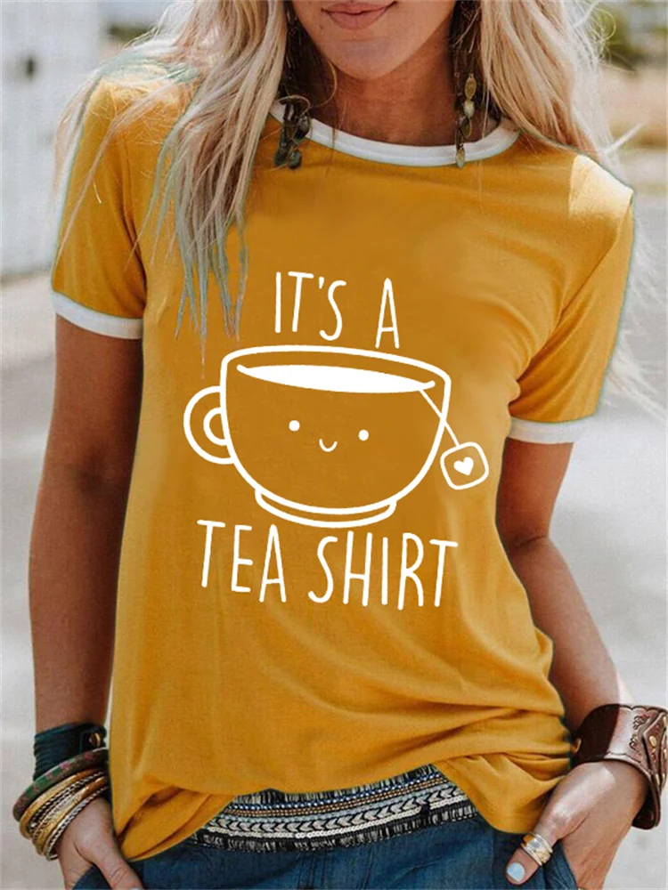 It's A Tea Shirt Lovely Cup Puns T Shirt