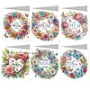 uk.everydayedeals 6Pcs DIY Diamond Painting Greeting Card - Mothers Day Wreath