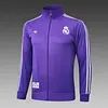 2025/2026 Real Madrid Purple Long Zipped Jacket Football Shirt 1:1 Thai Quality