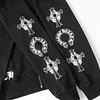 Chrome Hearts Hoodie - Black Street Style Embroidered Sweatshirt 851