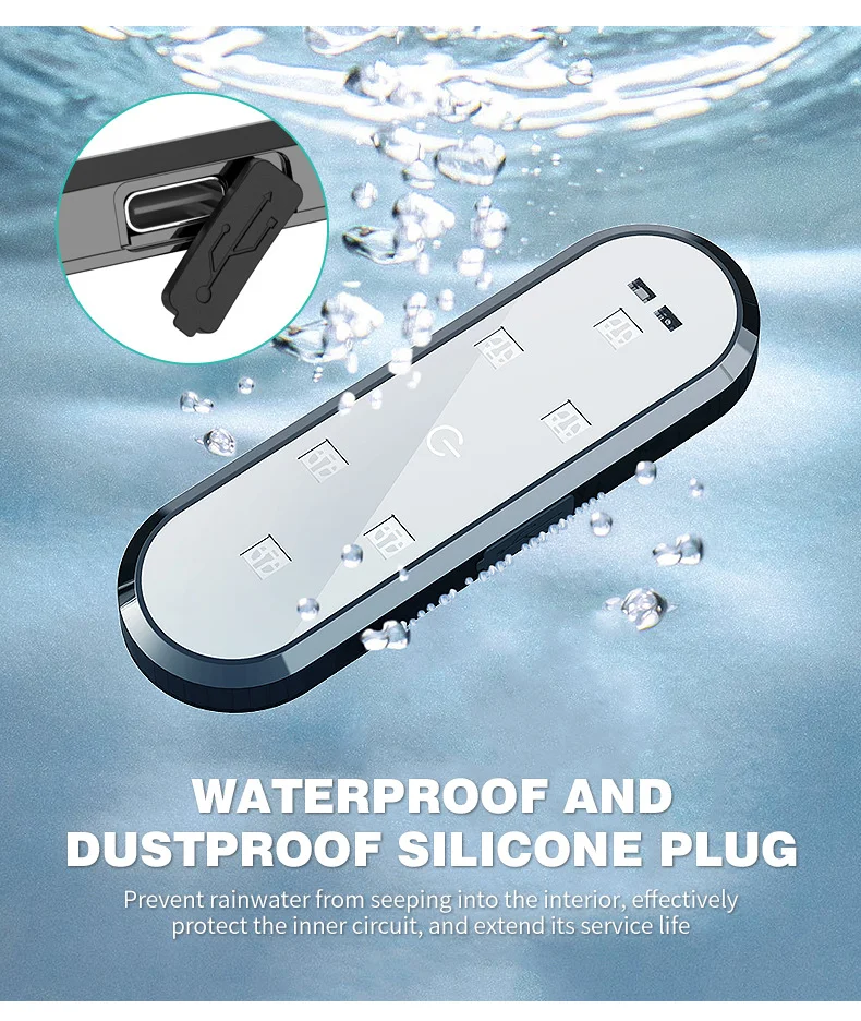 Car door LED door opening light