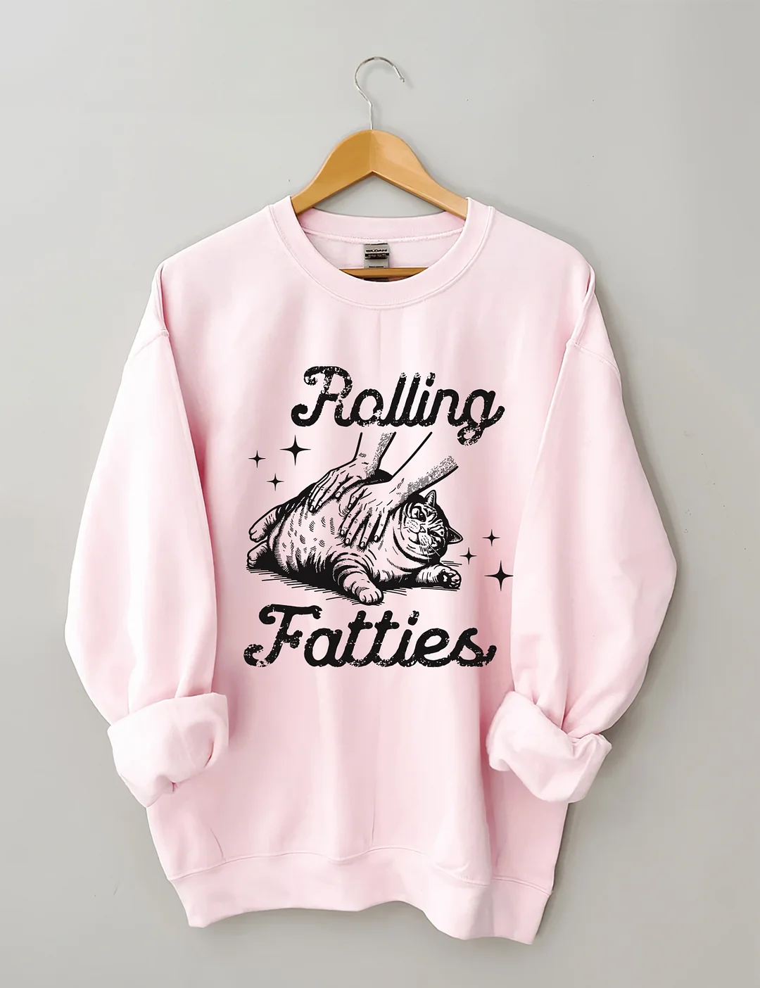 Rolling Fatties Cat Sweatshirt