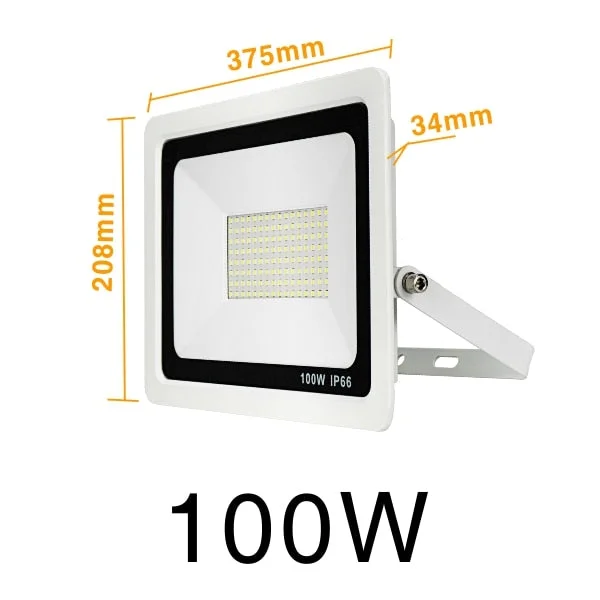 Outdoor LED Floodlight AC  Cold Warm White 10W 20W 30W 40W 50W IP66 Waterproof Spotlight Wall Lamp Square Hightway Lighting