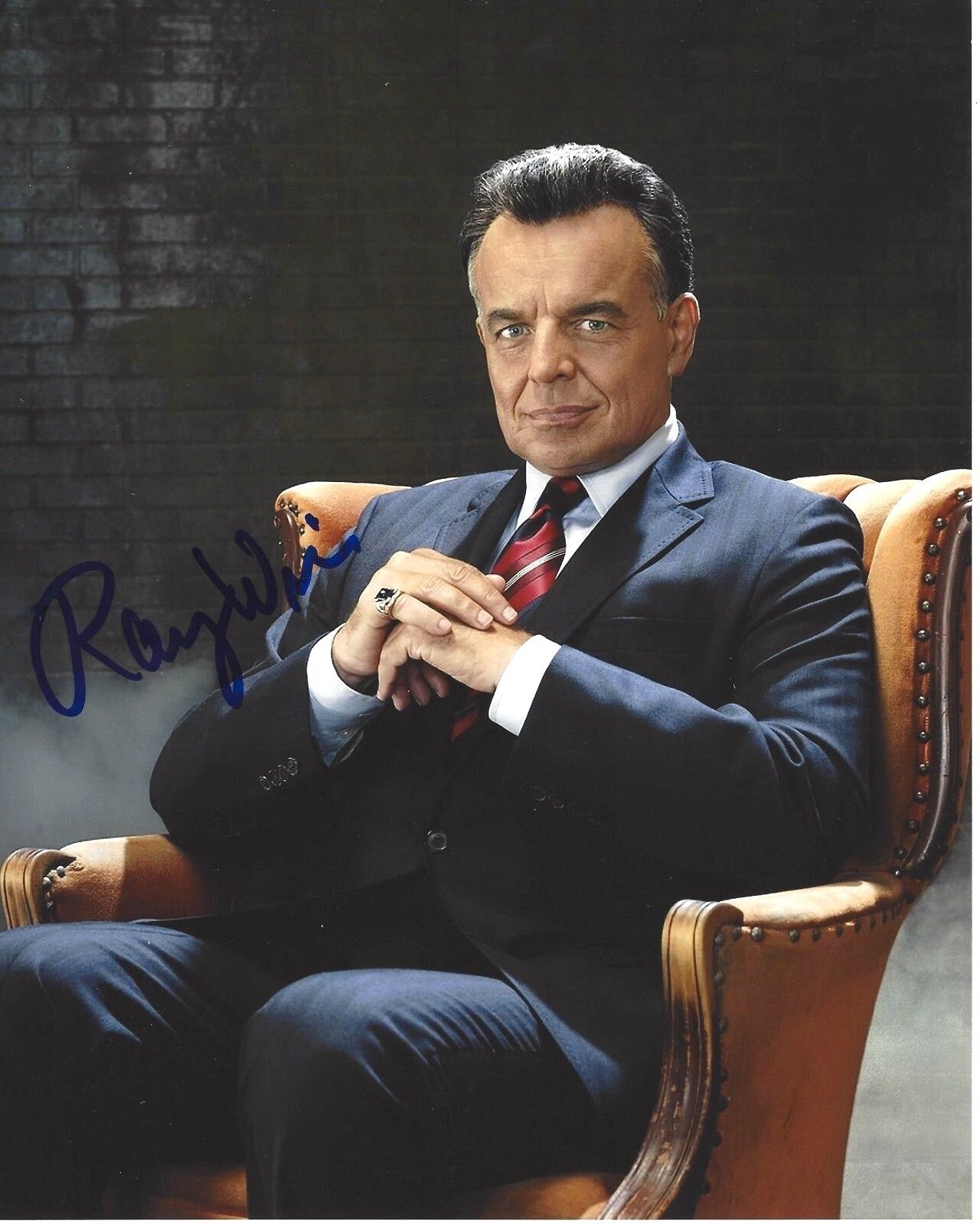 ACTOR RAY WISE SIGNED TWIN PEAKS 8x10 Photo Poster painting F W/COA ROBOCOP SWAMP THING LELAND