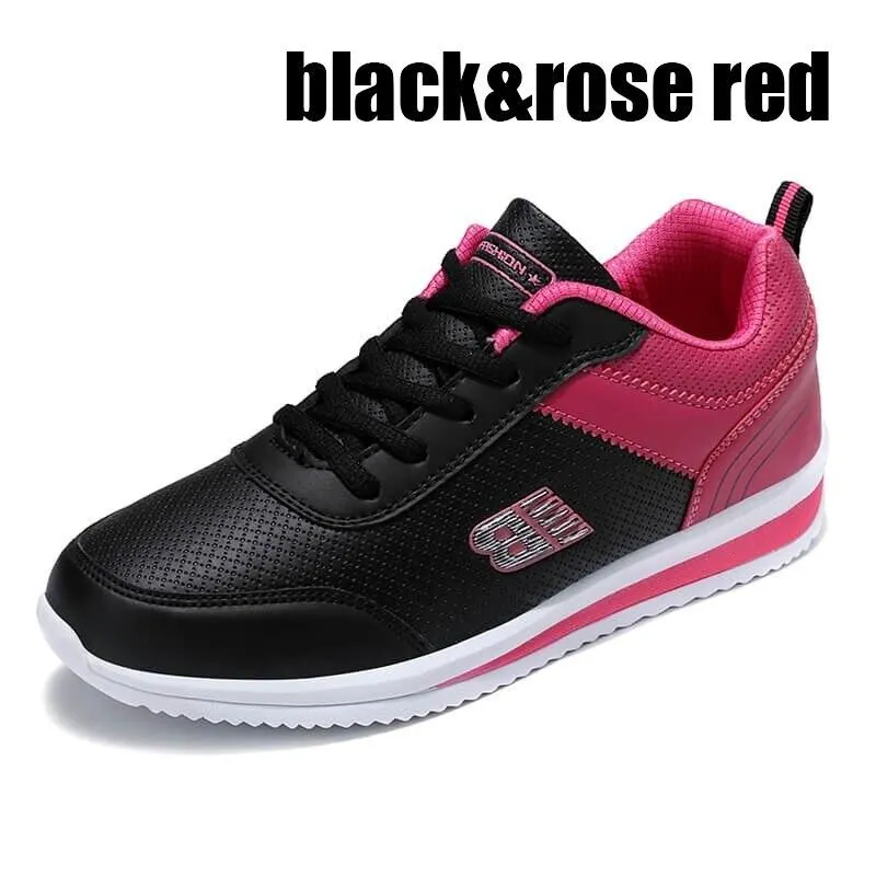 2021 Sneakers Women Shoes Flats Casual Ladies Shoes Woman Lace-Up Mesh Light Breathable Female zapatillas de deporte para mujer