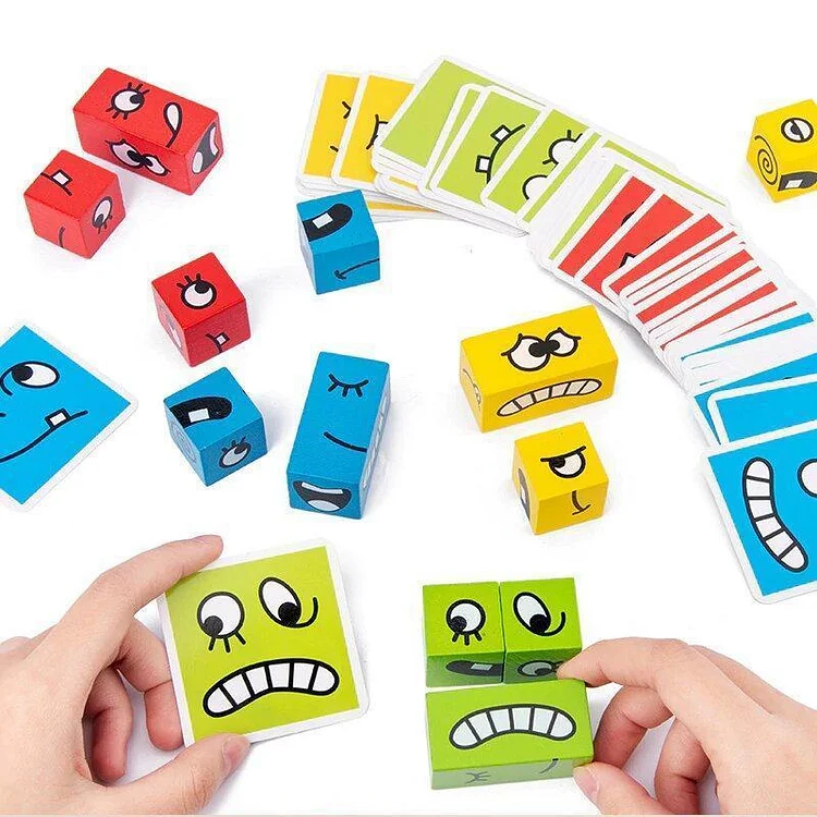 Puzzle Building Cubes-Mayoulove