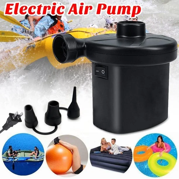 Quick Electric Air Pump for Inflatables Air Mattress Pump Air Bed Pool Toy Raft Boat、、sdecorshop