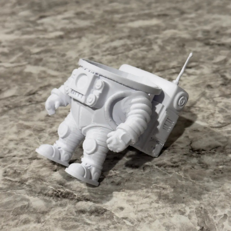 Astronaut Egg Holder