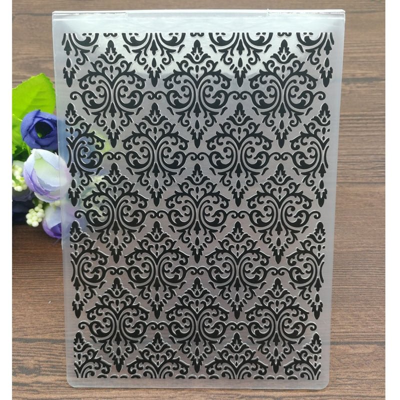 The Flowers Plastic Embossing Folders for DIY Scrapbooking Paper Craft/Card Making Decoration Supplies