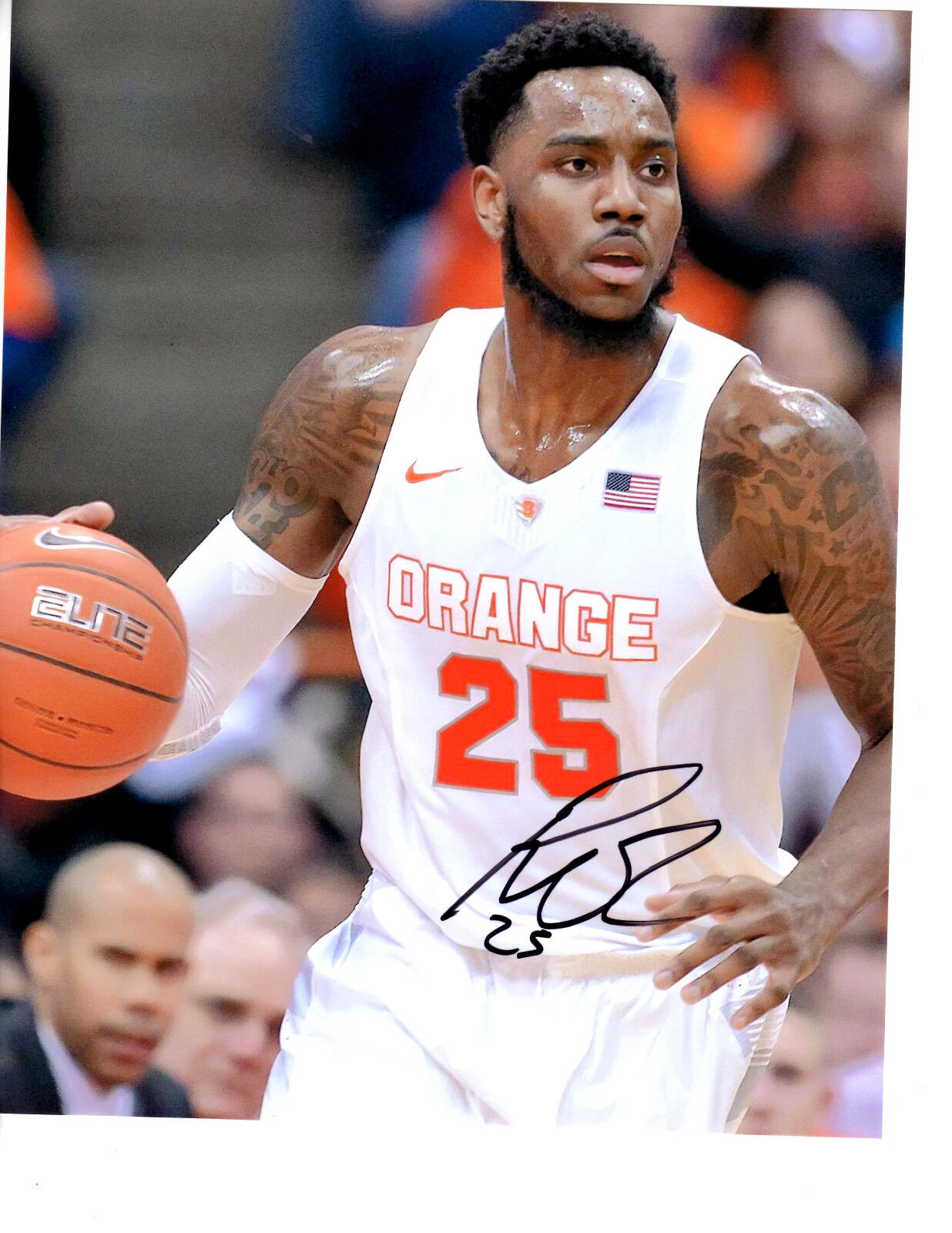 RAKEEM CHRISTMAS Auto Autograph Signed Photo Poster painting 8x10 Syracuse Orange Orangemen!