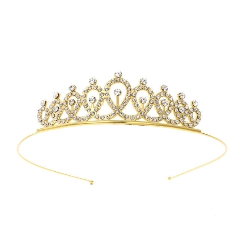 Factory Girl Crown Princess Simple Cute Headband Baby Festival Performance Hair Accessories Bride Crown Wedding Headdress