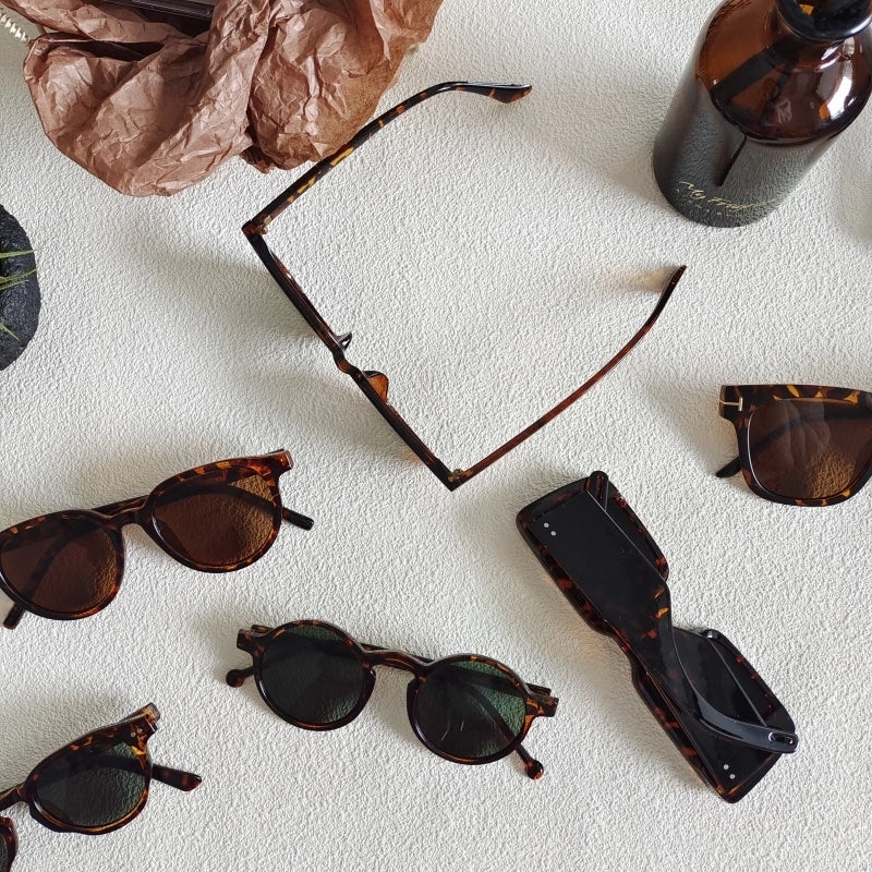 Casual Sweet Glasses Pc Resin Round Frame Square Oval Frame Full Frame Women’s Sunglasses