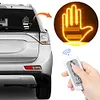 Hand Gesture Light with Remote LED Car Back Window Sign Car Finger Light for Car