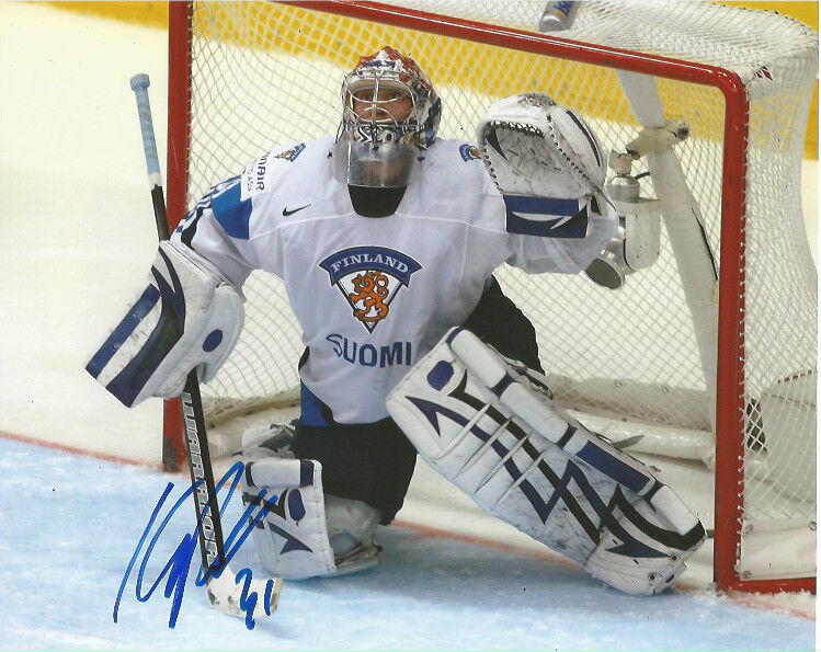 Finland Karri Ramo Signed Autographed 8x10 Photo Poster painting COA C