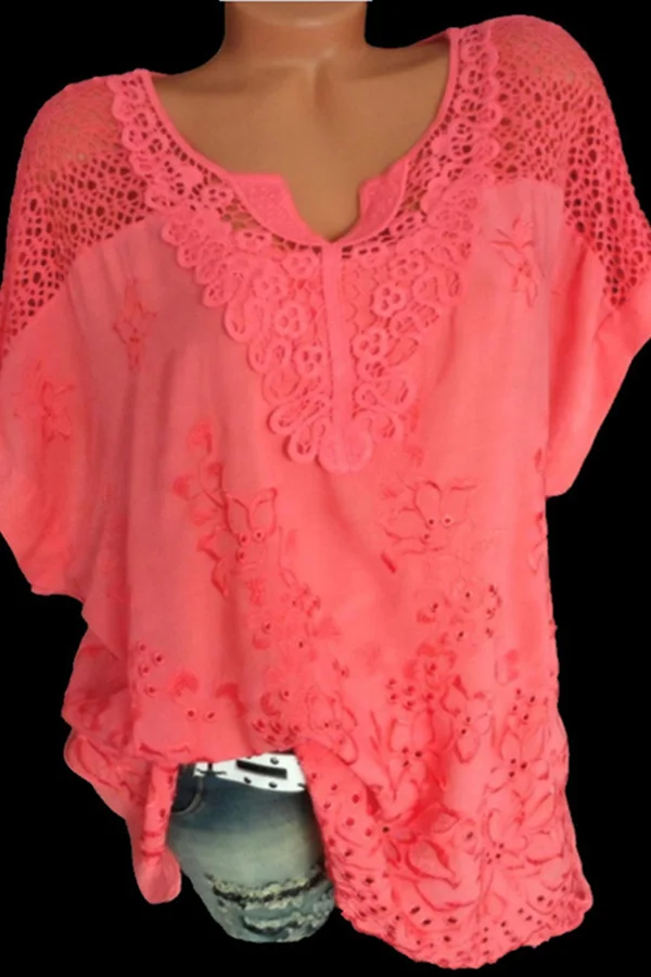 Loose Lace Top