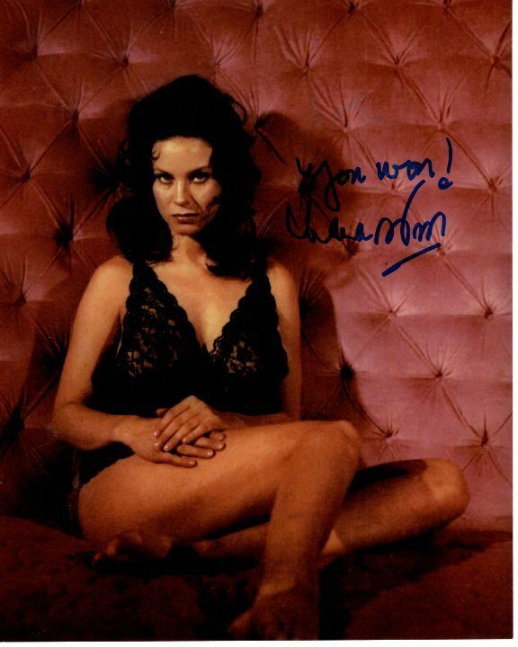 LANA WOOD autographed 007 JAMES BOND DIAMONDS ARE FOREVER PLENTY O'TOOLE Photo Poster painting