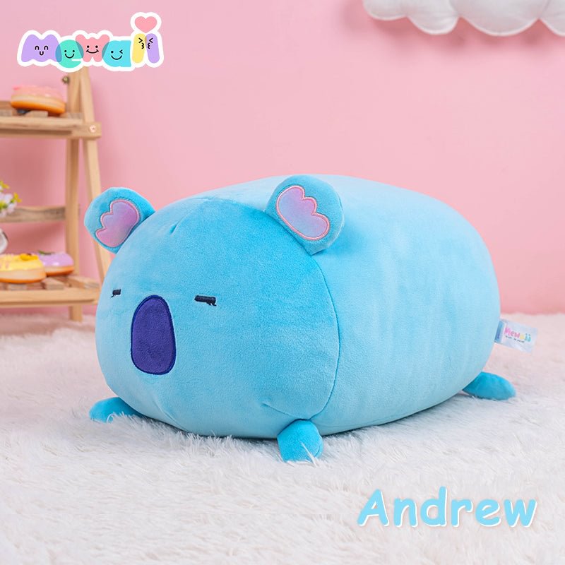 Mewaii® Fluffffy Family Blue Small & Giant Koala Bear Stuffed Animal Plush Squishy Pillow Soft Toy