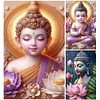 (Multistyle) Art De Bouddha-Compl&egrave;te Rond Diamant Peinture-30X50CM