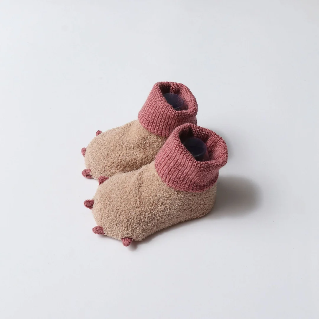 0 to 18 M Autumn Winter Anti-slip Baby Socks Thicken Warm Newborns Infants Girls Fleece Socks Cute Boys Socks