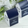 100 Pack | Personalized House Shaped Wedding Favor Party Gift Boxes