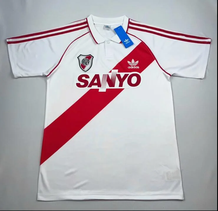 1992/94 River Plate Home Retro Jersey