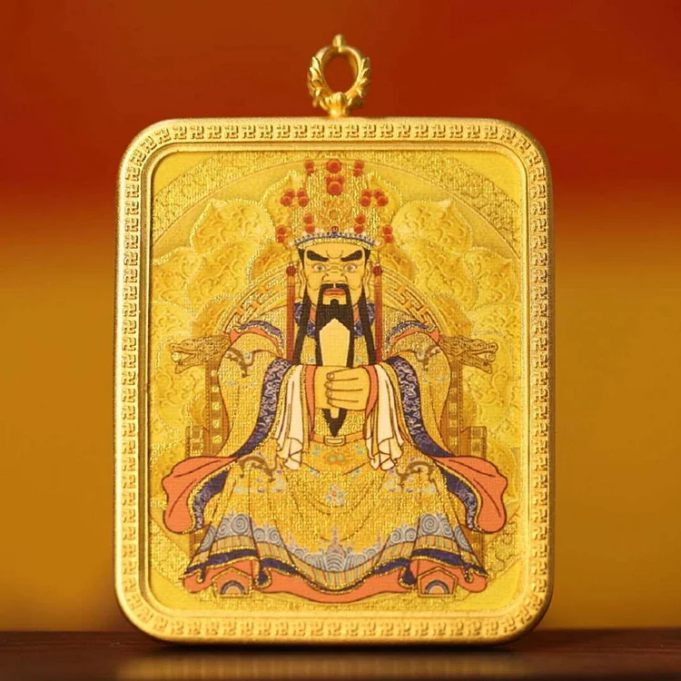 Thangka Buddha Lotus Wealth and ProtectionDragon WuYe Square Thangka
