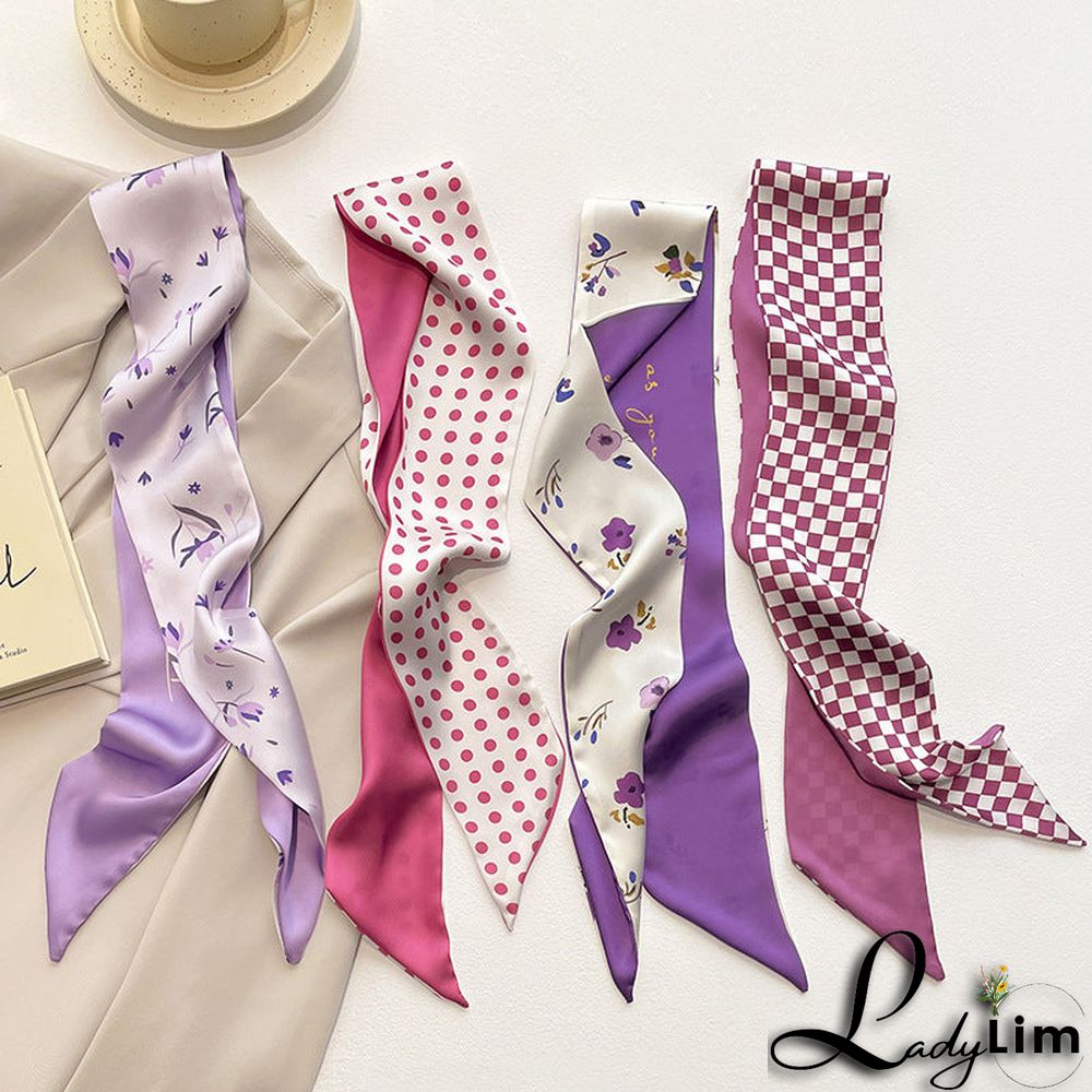 Vintage Silk Scarf  headband