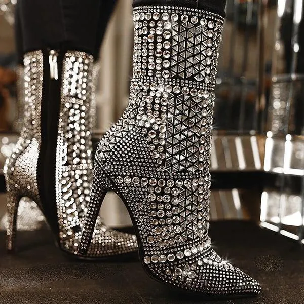Fashion Shine Bling Boots
