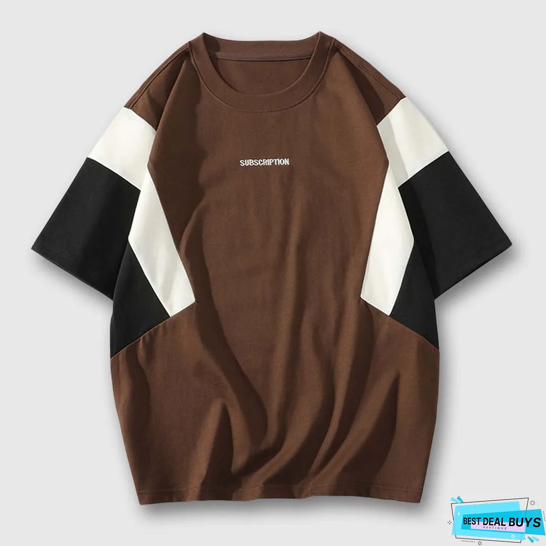 Casual Contrast Tee