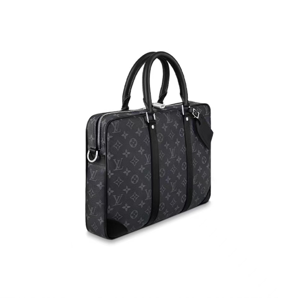 【💥💥💥Surprise events in 2024】 New version of LV men's portable business bag  old flower