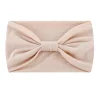 Stylish Plain Colors Elastic Knot Wide Hair Head Bands