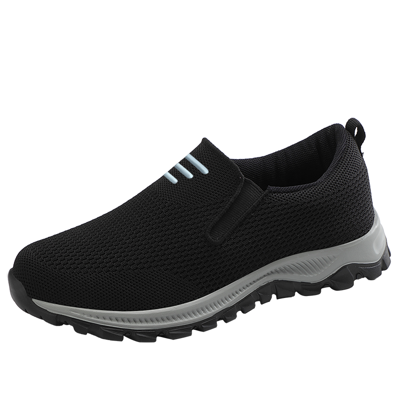 VEAMORS Unisex Lightweight Walking Shoes Woman Breathable Flats Casual Shoes Men  Mesh Soft Non-slip Sneakers  Fashion Loafers