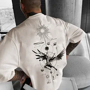 Men's Casual Religious Printed Loose T-shirt Lixishop 