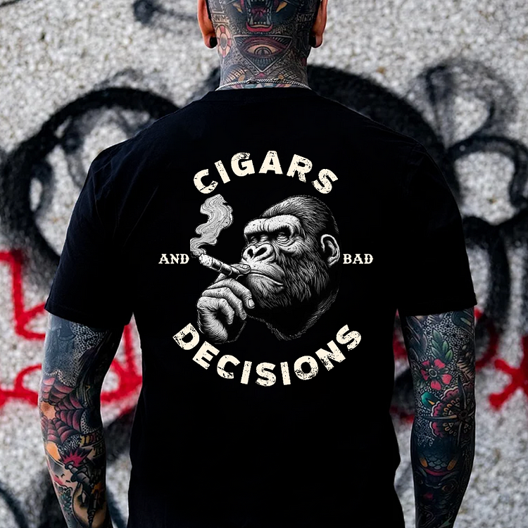 Cigars & Bad Decisions T-shirt
