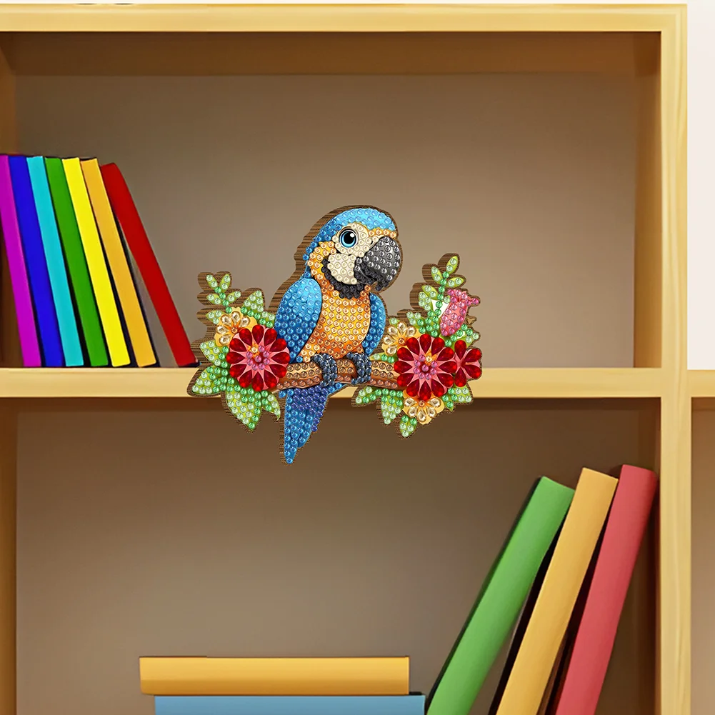 2Pcs Bird On A Branch Diamond Painting Door Corner Sign Diamond Door Frame Decor