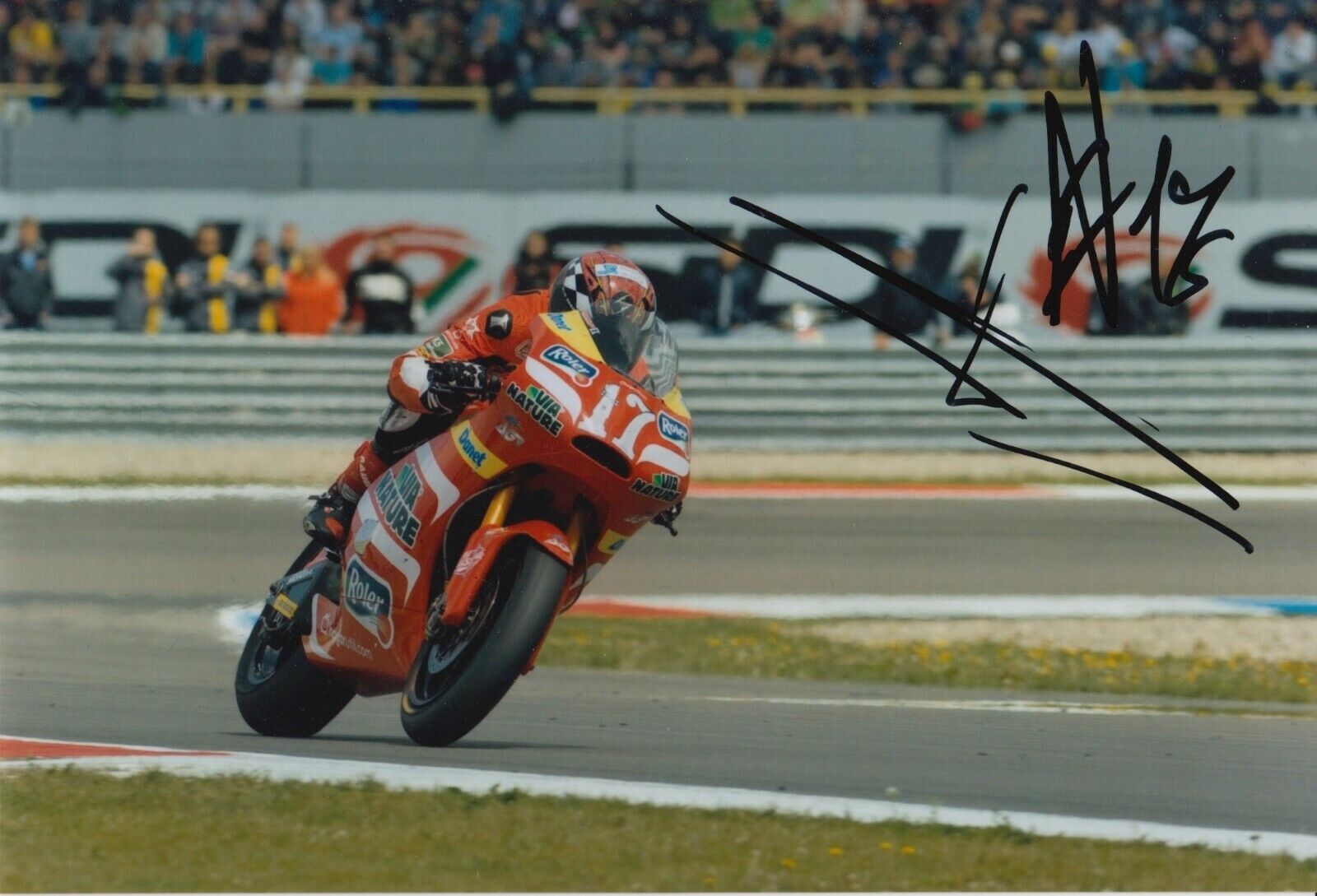 Alberto Moncayo Hand Signed 7x5 Photo Poster painting - MotoGP Autograph 4.