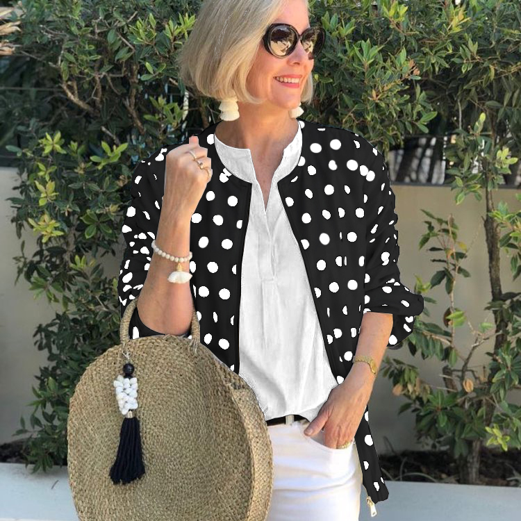 Polka Dot Jacket