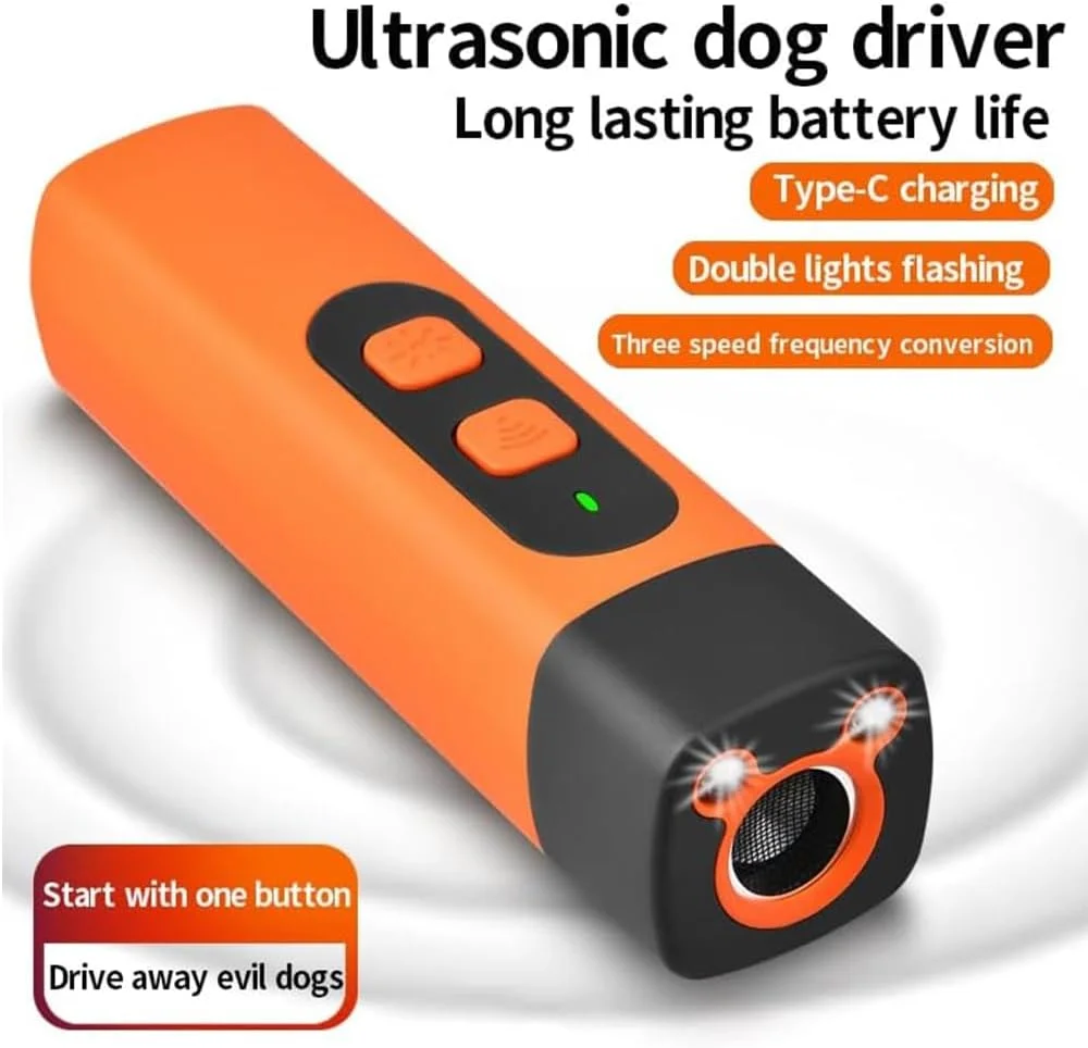 Ultrasonic Dog Bark Deterrent Device &ndash; Humane & Effective Dog Repeller