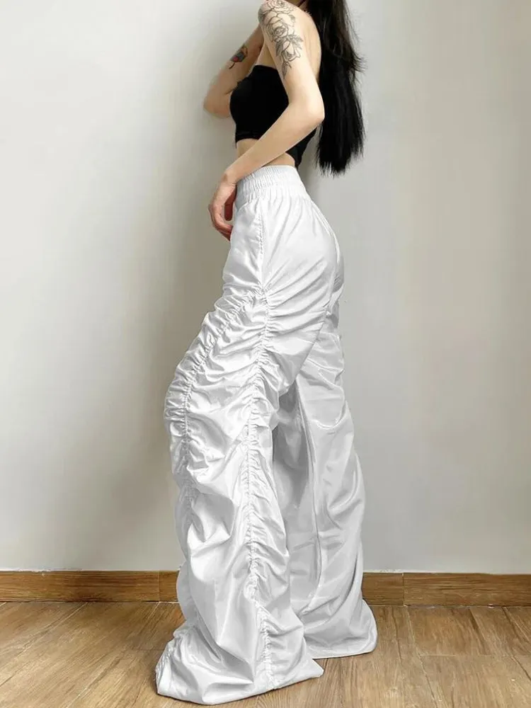 Brownm Parachute Pants