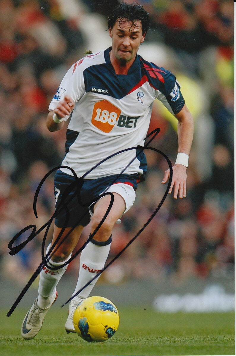 BOLTON HAND SIGNED CHRIS EAGLES 6X4 Photo Poster painting 2.