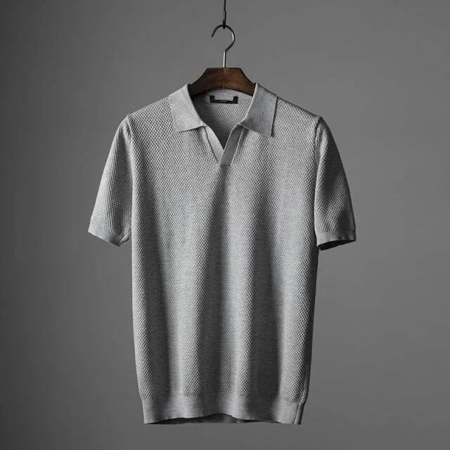 Noble Knitted Polo Shirt