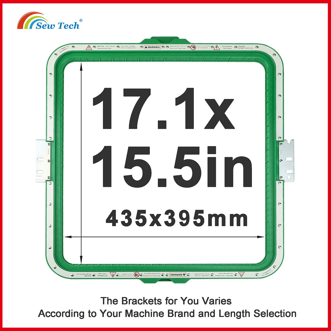 Sew Tech Hoops for Tajima Toyota, Embroidery Machine Frames
