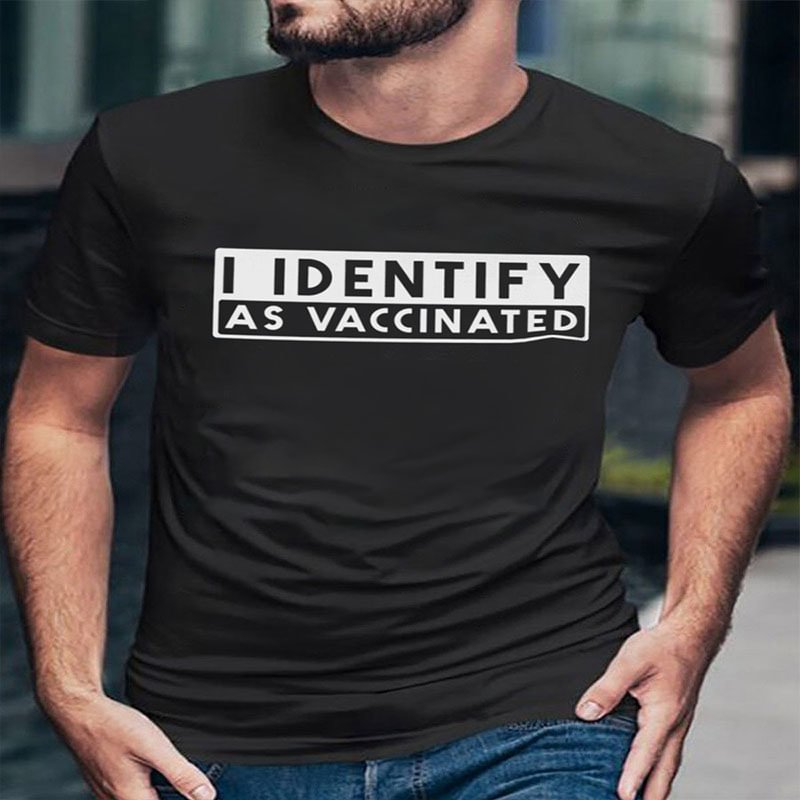 Fashionable Round Neck Lettered Short Sleeve T-shirt