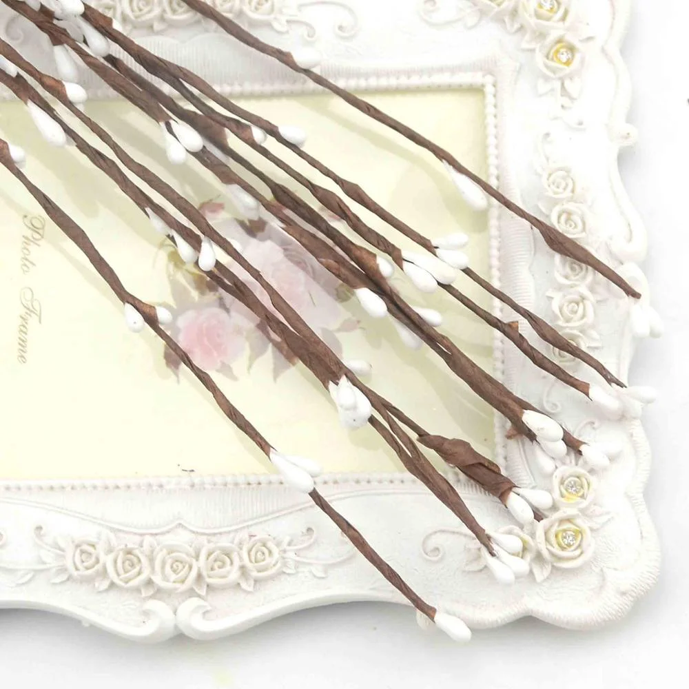 10pcs cheap 40CM artificial branch flower wedding decoration DIY clip art flower craft ornaments fake flowers