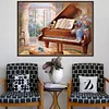(5 Sizes) Piano-Full Square Diamond Painting