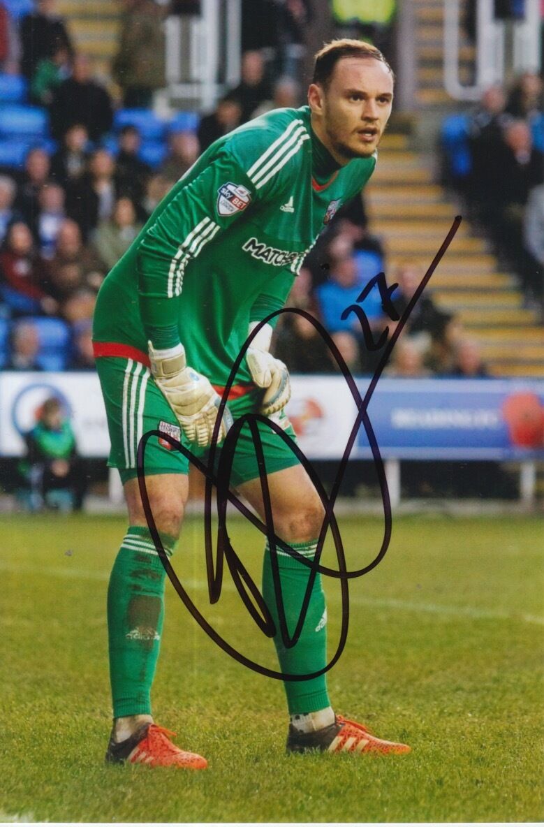 BRENTFORD HAND SIGNED DAVID BUTTON 6X4 Photo Poster painting.