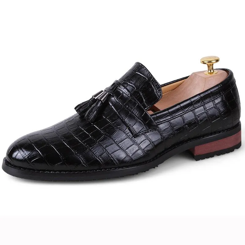 Pointed Toe Formal Shoes Man Pu Leather Oxfords 2020 Spring Men Italy Dress Shoes Business Wedding Shoes For Male Large Sizes