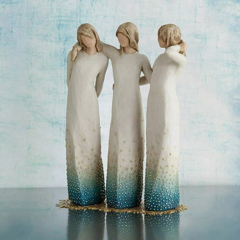 Friends Sisters Figurines Decorative