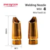 WSX Welding Nozzle for Handheld Gun Head M8 M10 M11 M13 TypeA-H with Wire Feed Laser Welding ND18 Machine 10pcs 1box Axrayser