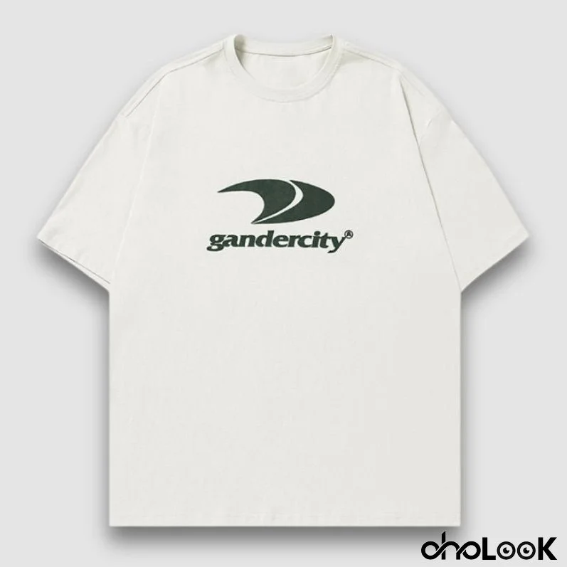 Vintage Contrast Print Tee